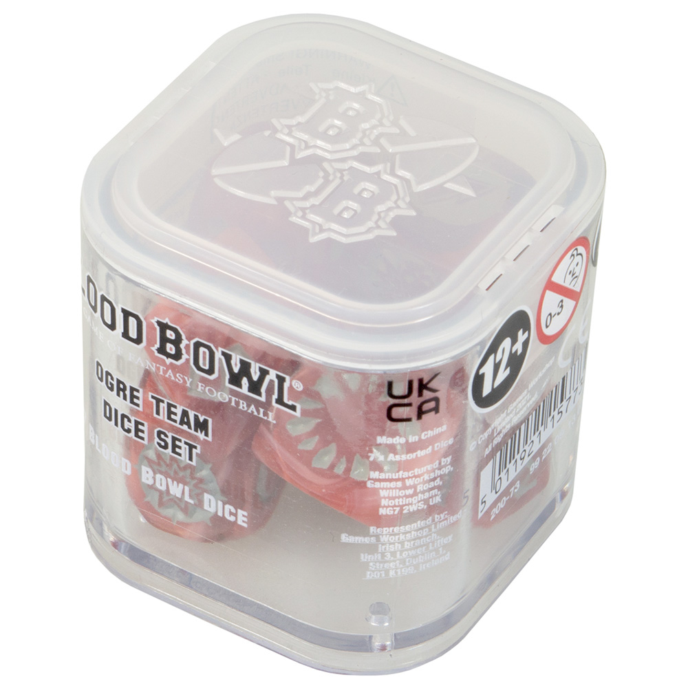 Купить Blood Bowl: Ogre Team Dice Set в магазине Hobby Games